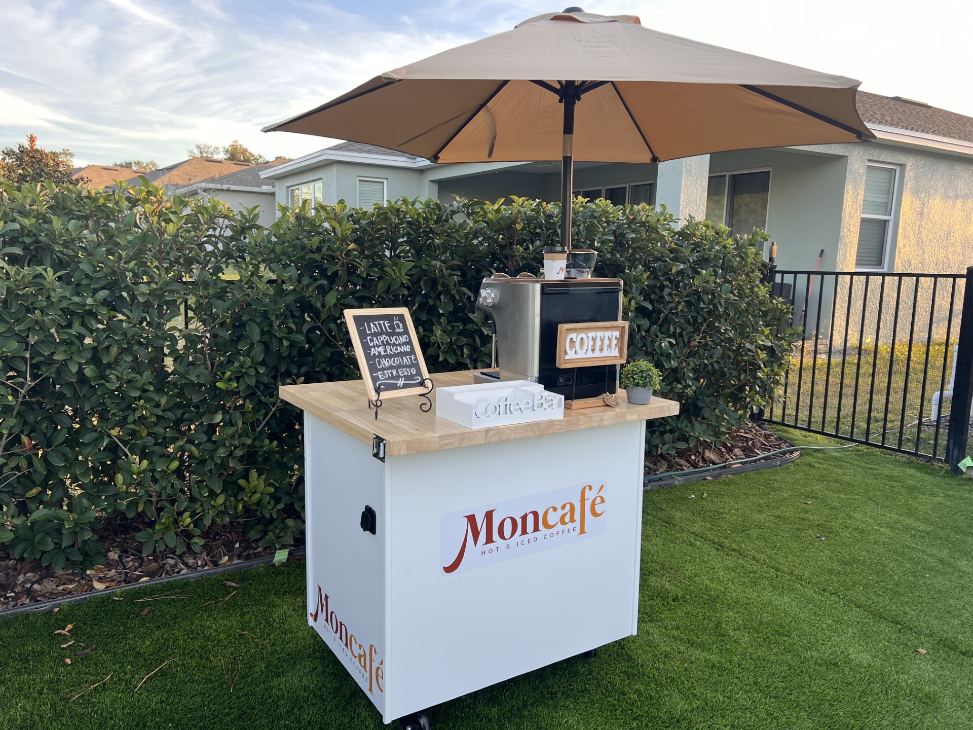 Corporate coffee event